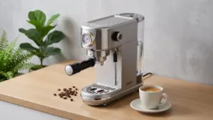 atatix Espresso Machine with Milk Frother, 20 Bar Pressure Espresso Maker, with 44OZ Remov product view