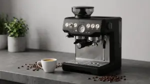 Breville BES870BSXL Barista Express Espresso Machine, Black Sesame | Craft café-quality es product view