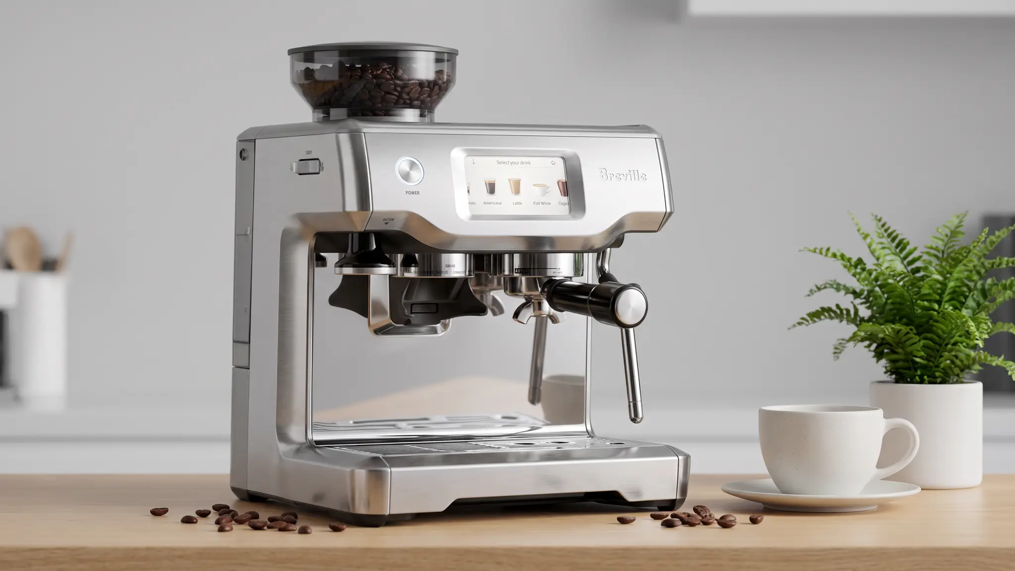 Breville Barista Touch Review 2026 - Touchscreen Milk Workflow 1 Breville Barista Touch product view