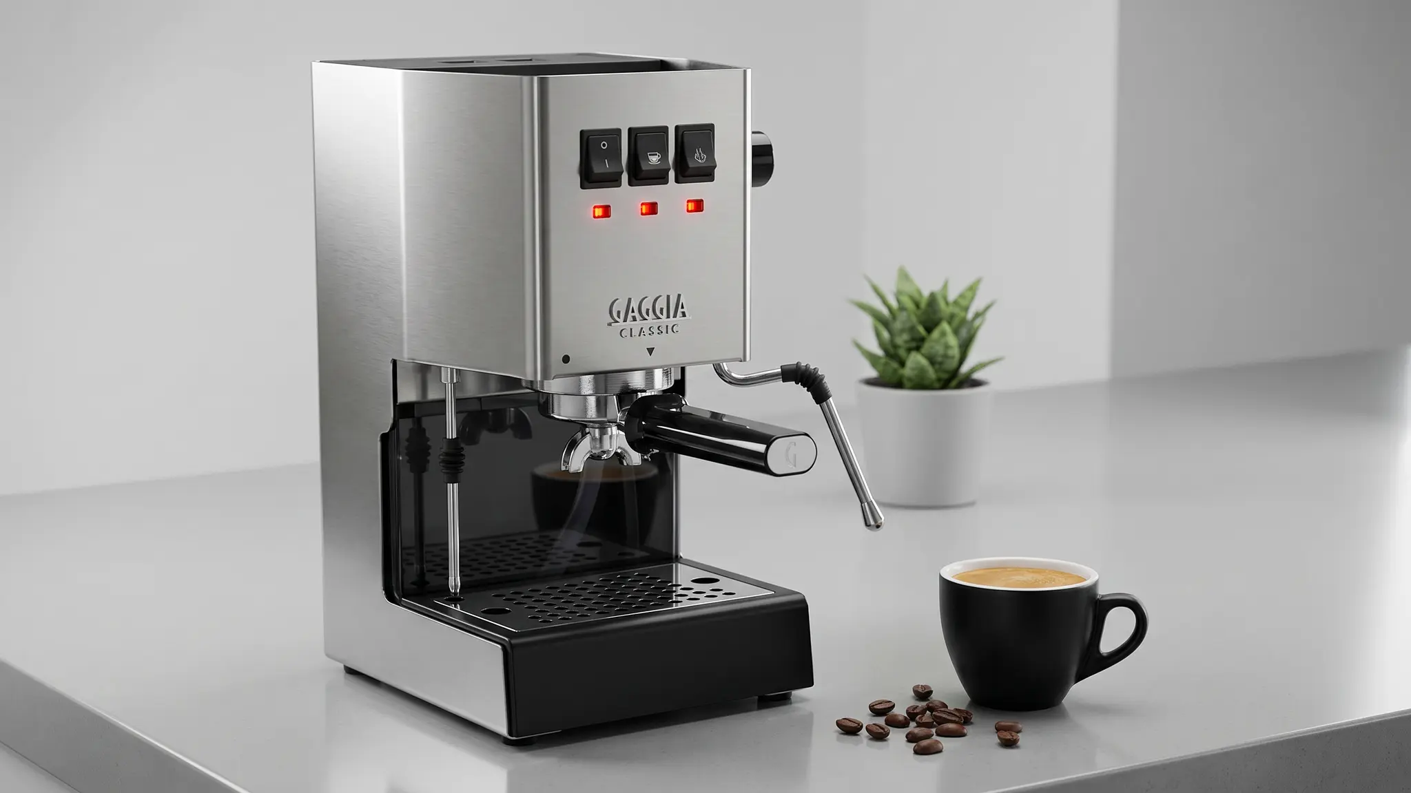 Gaggia RI9380/46 E24 Review 2026 - Espresso and Milk Workflow 1 Gaggia RI9380/46 E24 product view
