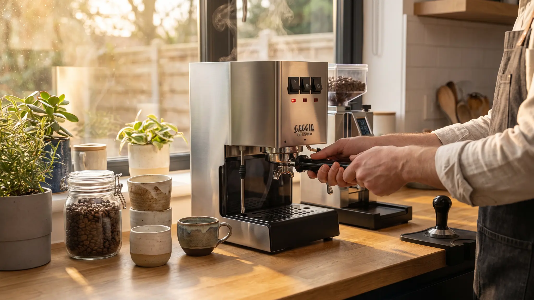 Gaggia RI9380/46 E24 Review 2026 - Espresso and Milk Workflow 2 Gaggia RI9380/46 E24 coffee workflow