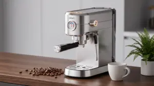 Gevi 20 Bar Compact Espresso Machine for Home,Latte、Cappuccino Coffee Maker | Removable Wa product view