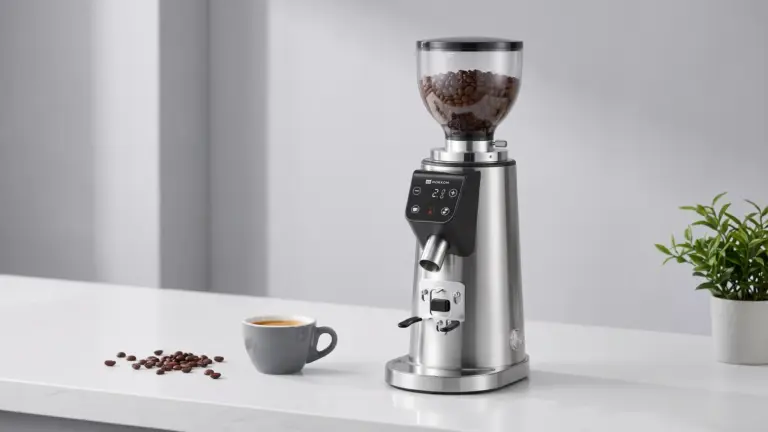 MOKKOM 64mm Flat Burr Grinder Review 2026 - Precision and Build 2 MOKKOM Professional 64mm Flat Burr Coffee Grinder with 100 Grind Settings, All-Metal Stain product view